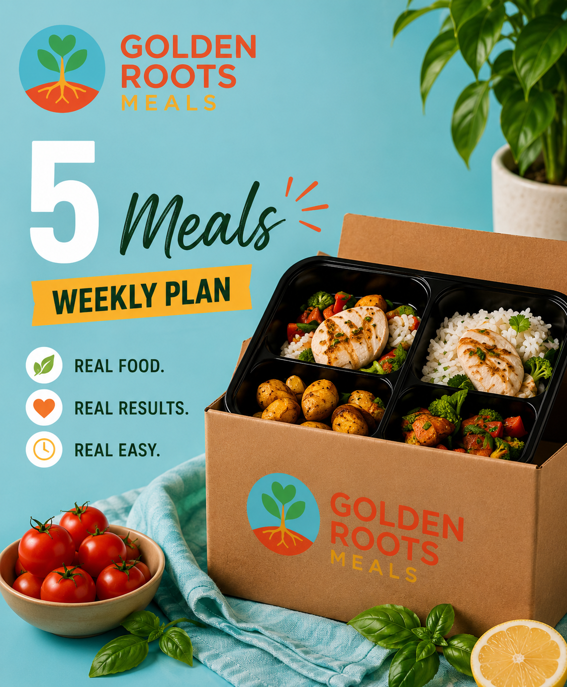 5-Meal Weekly Plan
